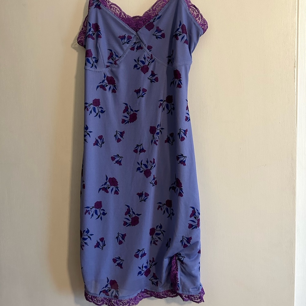Wild Fable lace trimmed slip dress